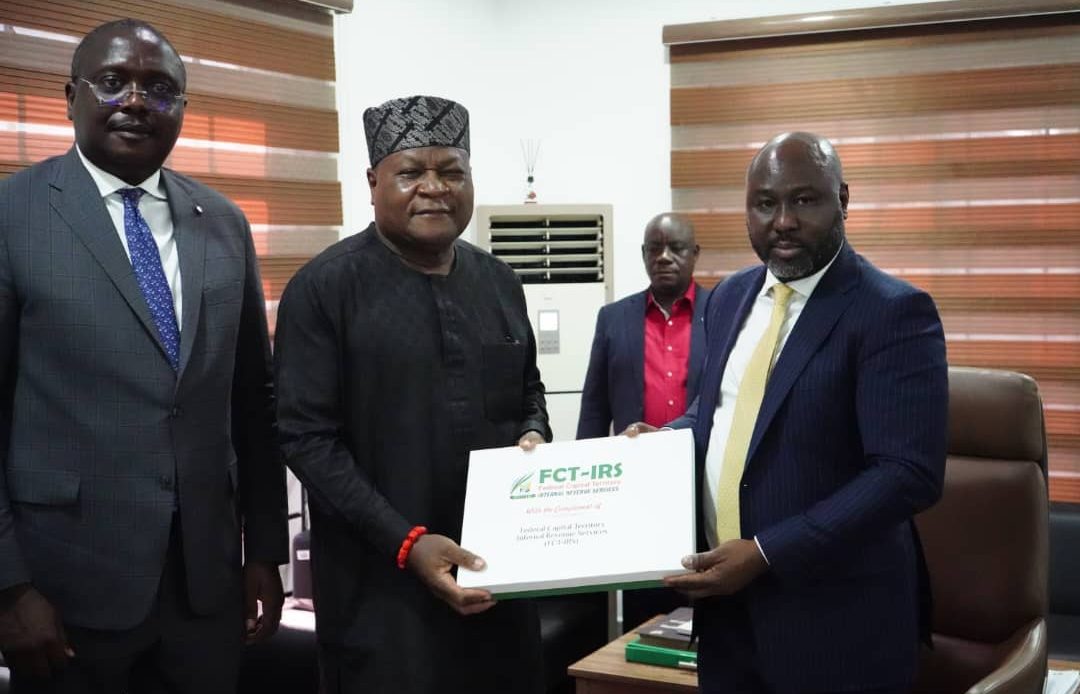 The Ag. Executive Chairman, FCT Internal Revenue Service (FCT-IRS) Mr. Michael Ango on Wednesday, September 11, 2024, received the President of Abuja Chamber of Commerce and Industry, Chief Emeka Obegolu SAN during a courtesy visit.