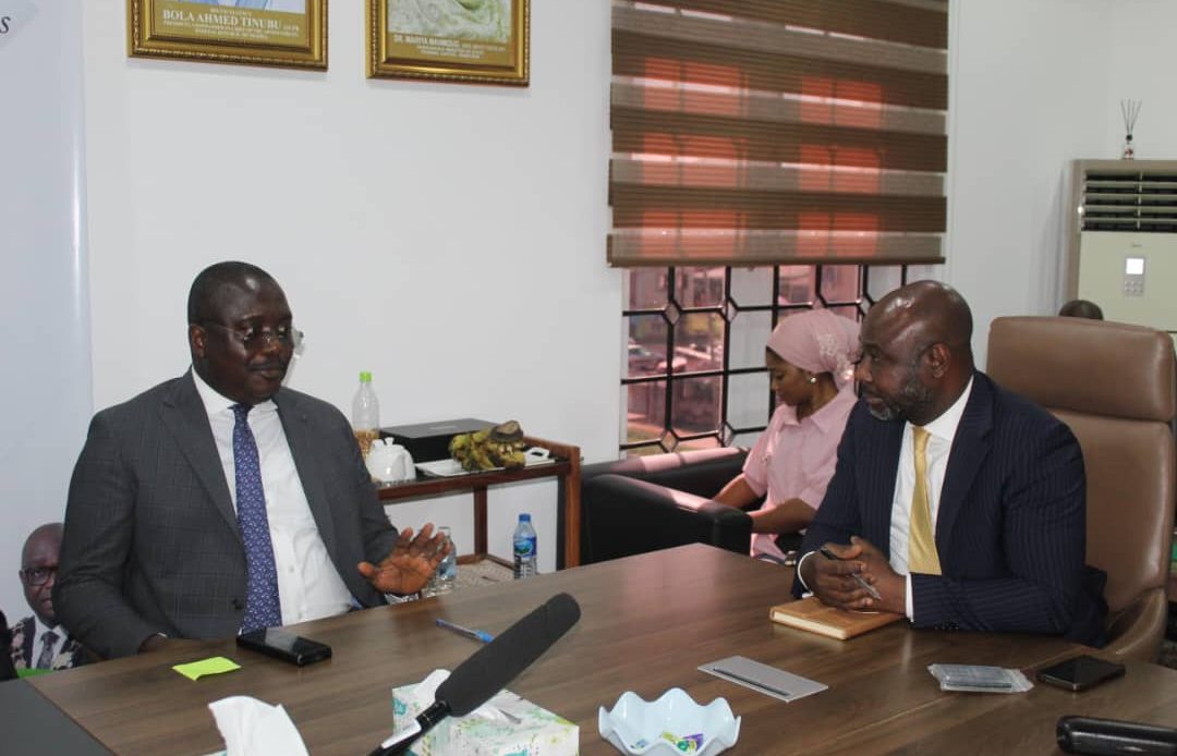 The Ag. Executive Chairman, FCT Internal Revenue Service (FCT-IRS) Mr. Michael Ango on Wednesday, September 11, 2024, received the President of Abuja Chamber of Commerce and Industry, Chief Emeka Obegolu SAN during a courtesy visit.