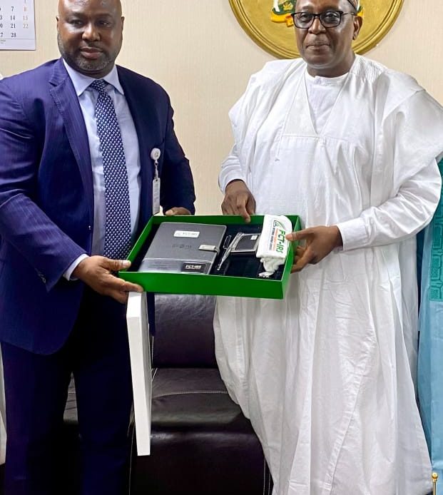 The Ag. Executive Chairman, FCT Internal Revenue Service (FCT-IRS), Mr. Michael Ango led the FCT-IRS team on a courtesy visit to the Coordinating Minister of Health and Social Welfare, Prof. Muhammadu Ali Pate. #FCTIRS #Collaboration #TaxTodayBuildTomorrow